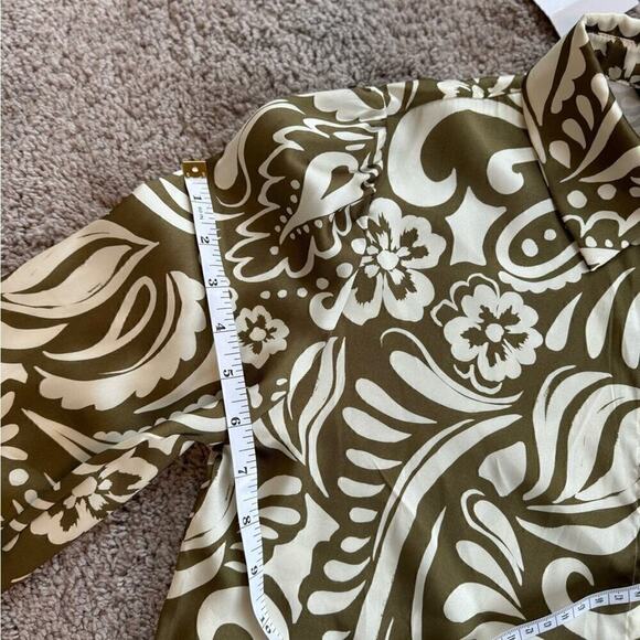 ZARA PRINTED SHIRT - SIZE M - BRAND NEW WITH TAG - Picture 7 of 15